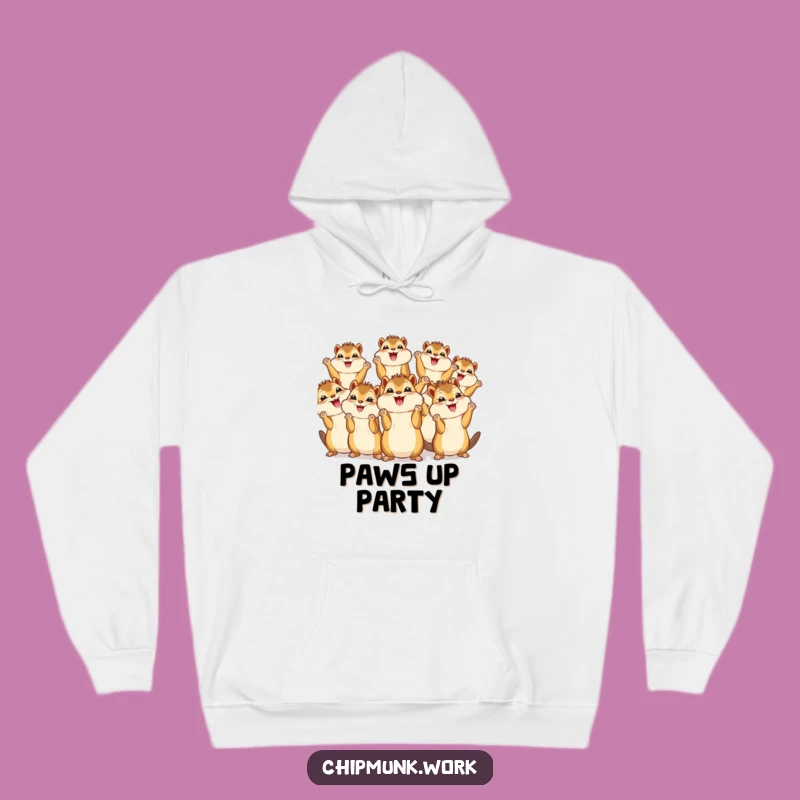 Funny Kawaii Chipmunk Hug Hoodie: Cozy and Cute Gift!